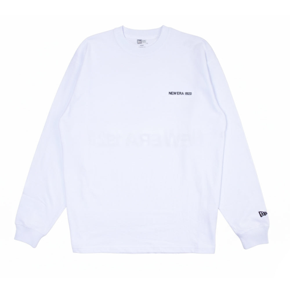 New Era 1920 White Oversized Short Sleeve T-Shirt
