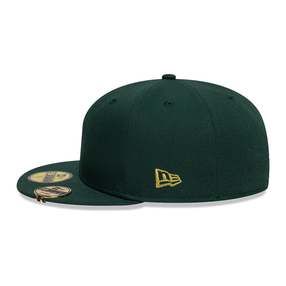 New Era NE Script 2025 59FIFTY Day Green 59FIFTY Fitted Cap