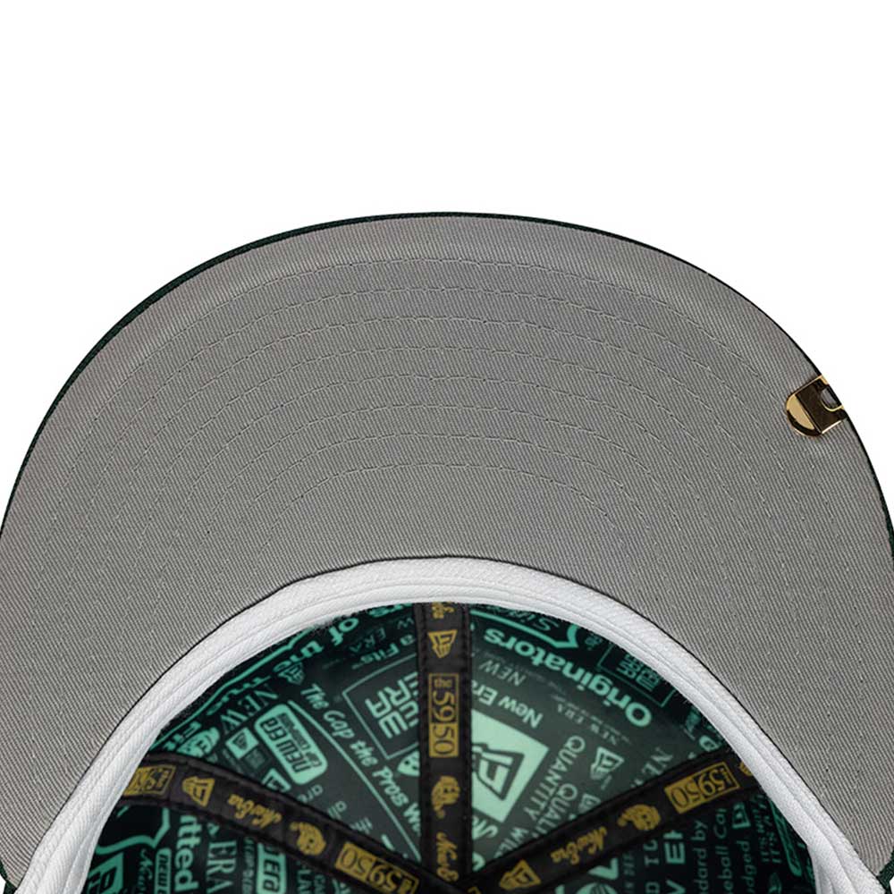 New Era NE Script 2025 59FIFTY Day Green 59FIFTY Fitted Cap