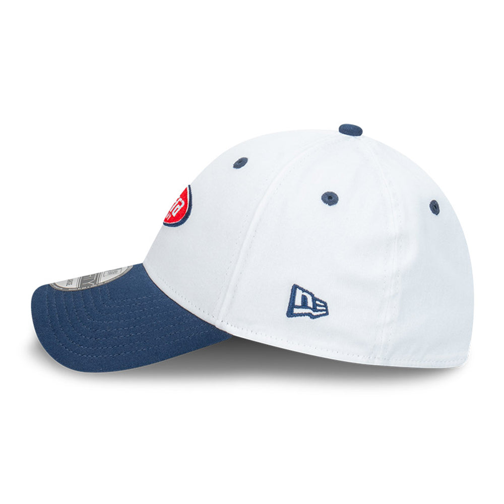 New Era Capsule Logo Optic White 39THIRTY Stretch Adjustable Cap