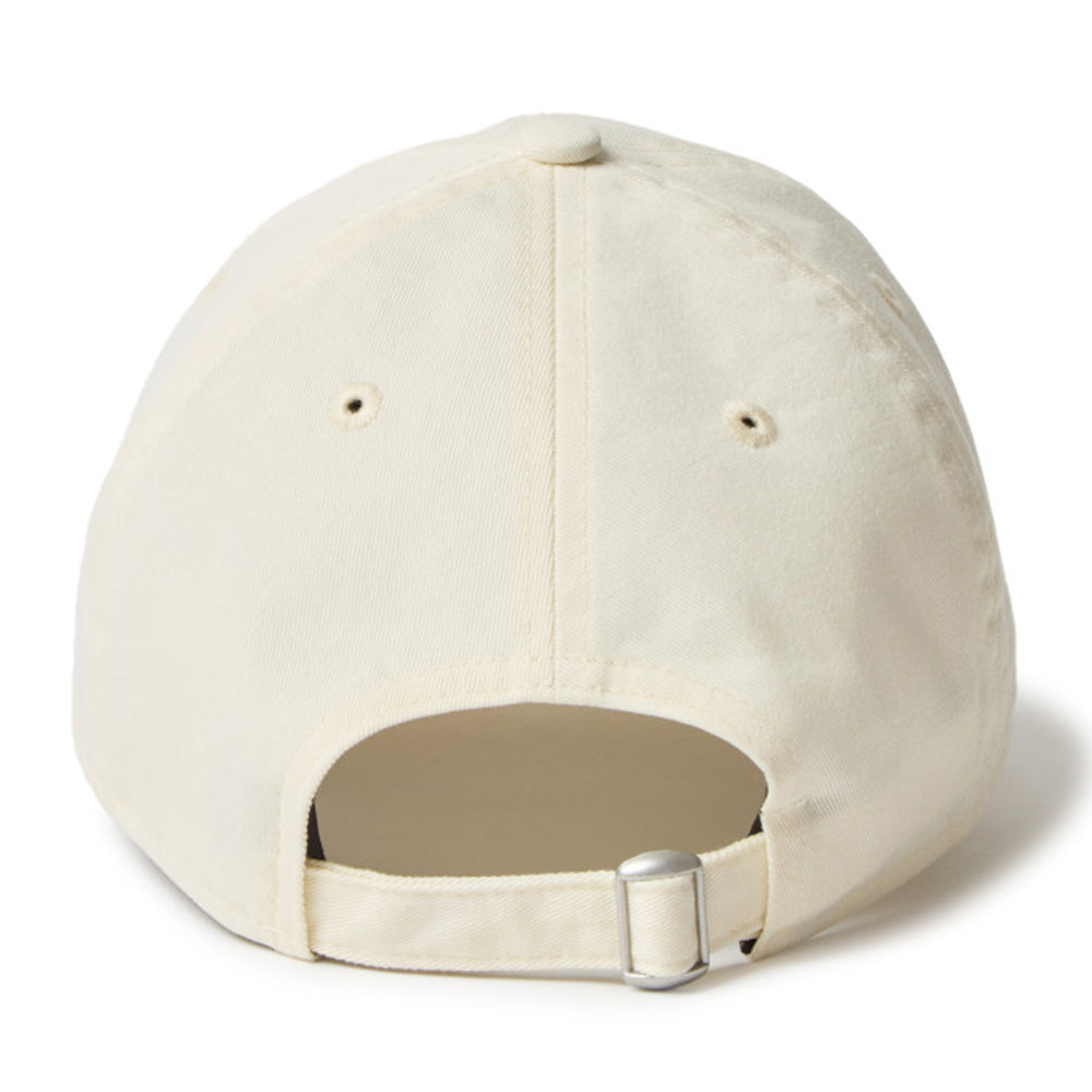 Square Logo Leather Patch Chrome White 9TWENTY Adjustable Cap