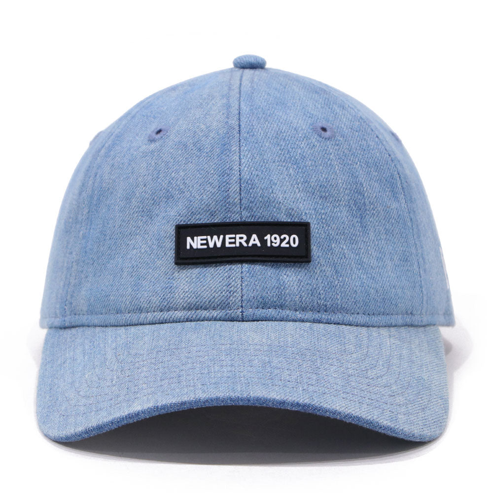 Wordmark Patch NE1920 Washed Denim 9TWENTY Adjustable Cap