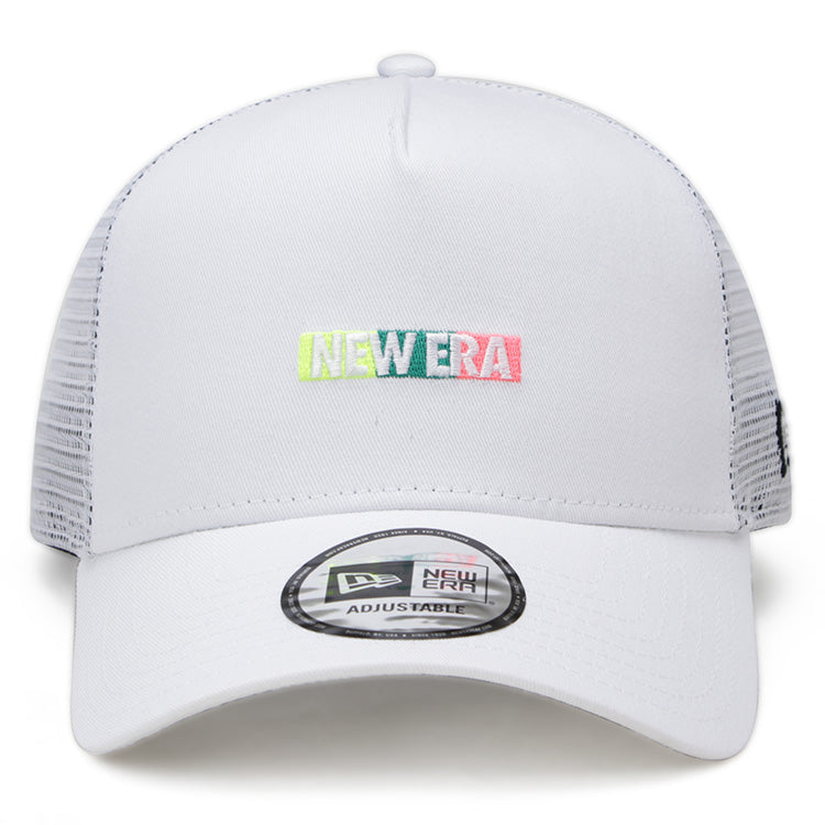 New Era Wordmark 1920 White 9FORTY A-Frame Trucker Cap