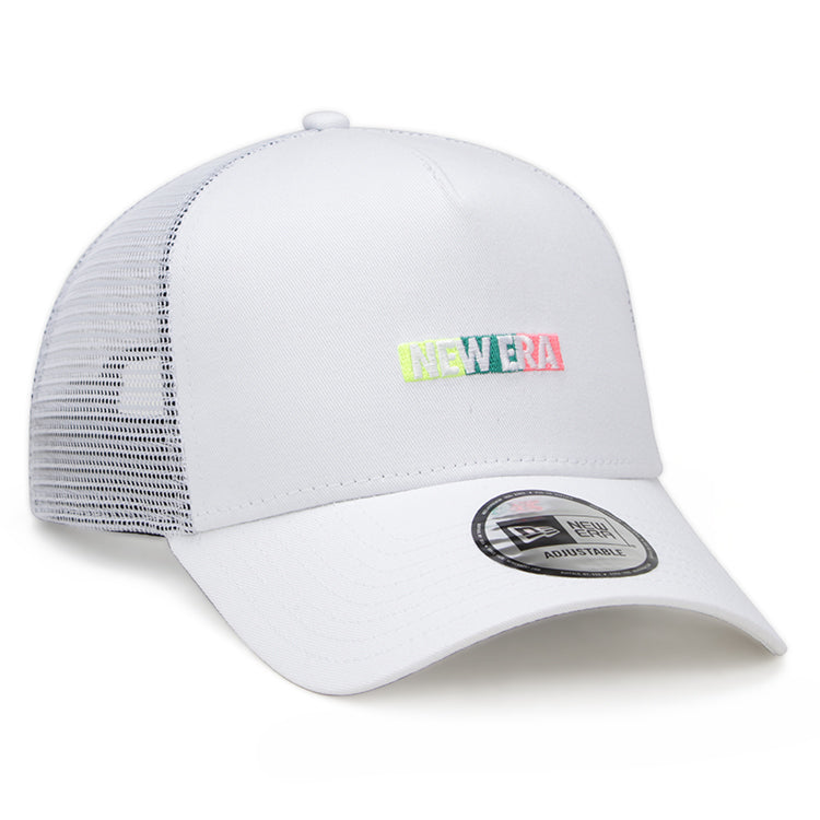 New Era Wordmark 1920 White 9FORTY A-Frame Trucker Cap