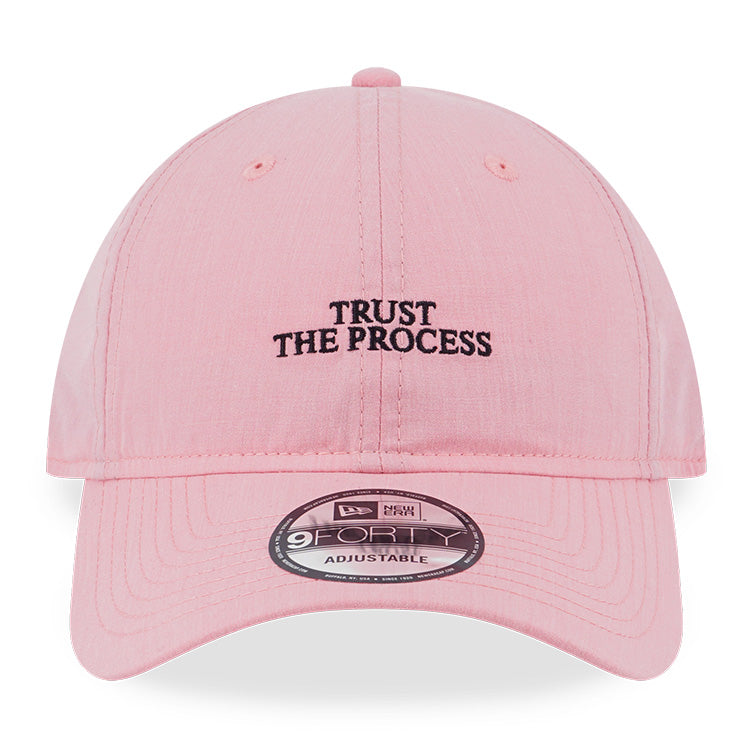 New Era My Valentine Script Rose Pink 9FORTY Adjustable Cap