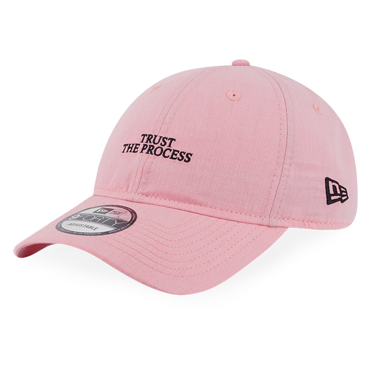 New Era My Valentine Script Rose Pink 9FORTY Adjustable Cap