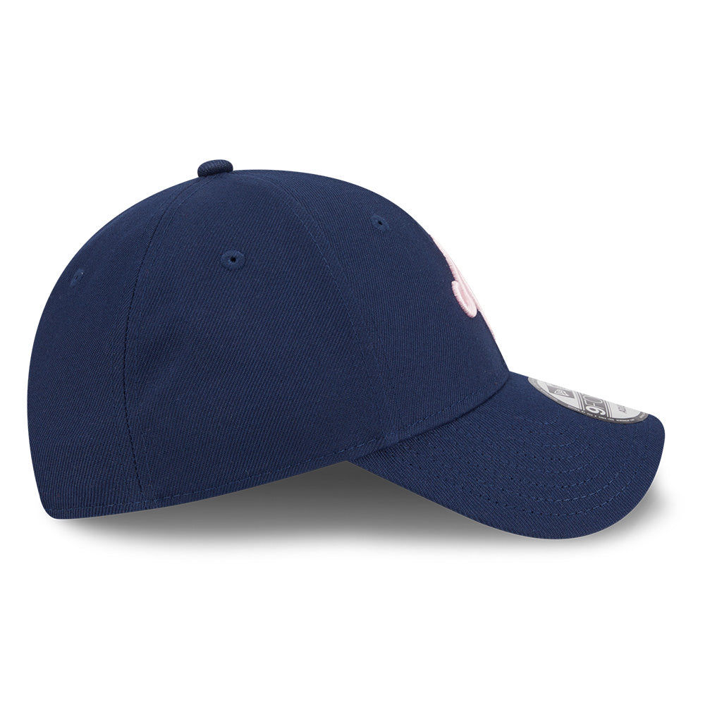 New Era Script Sakura Pack SS26 Oceanside Blue 9FORTY Adjustable Cap