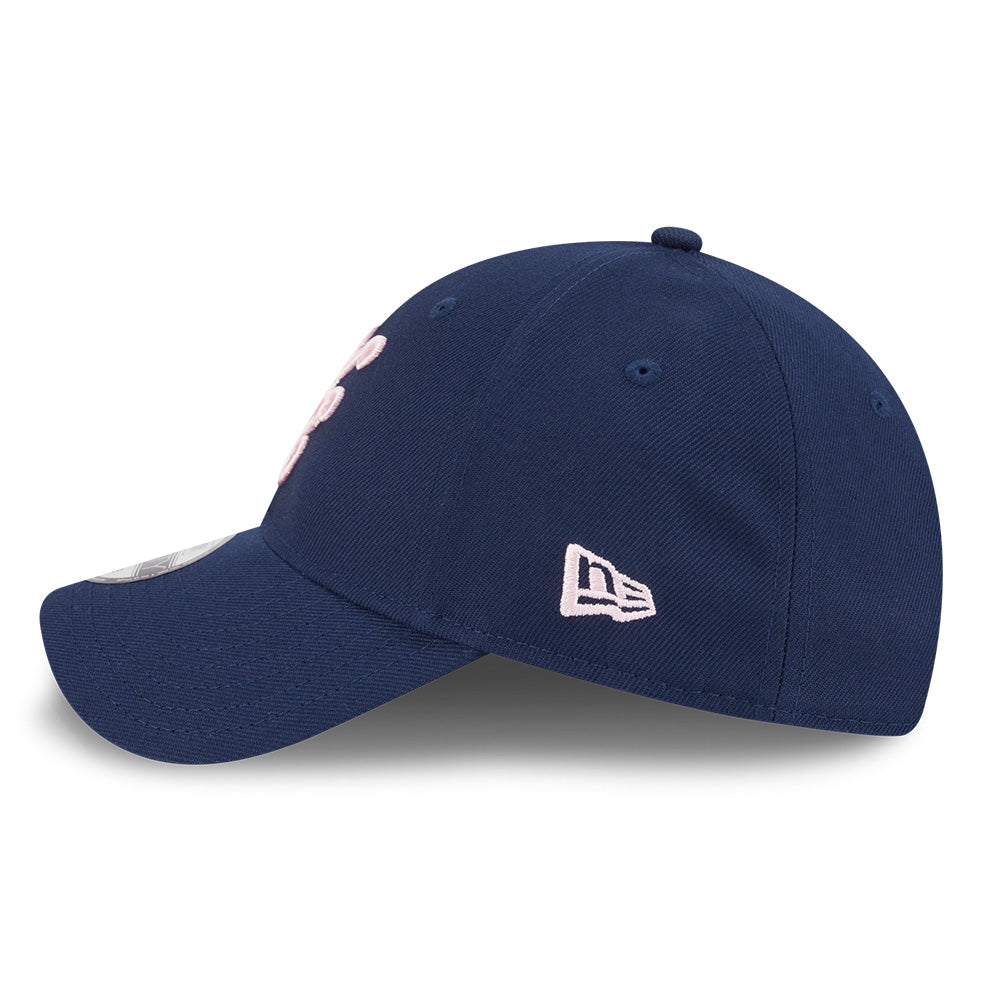 New Era Script Sakura Pack SS26 Oceanside Blue 9FORTY Adjustable Cap