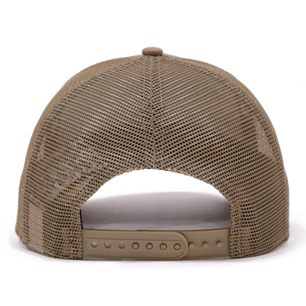 Wordmark Patch NE1920 Khaki 9FORTY A-Frame Trucker Cap
