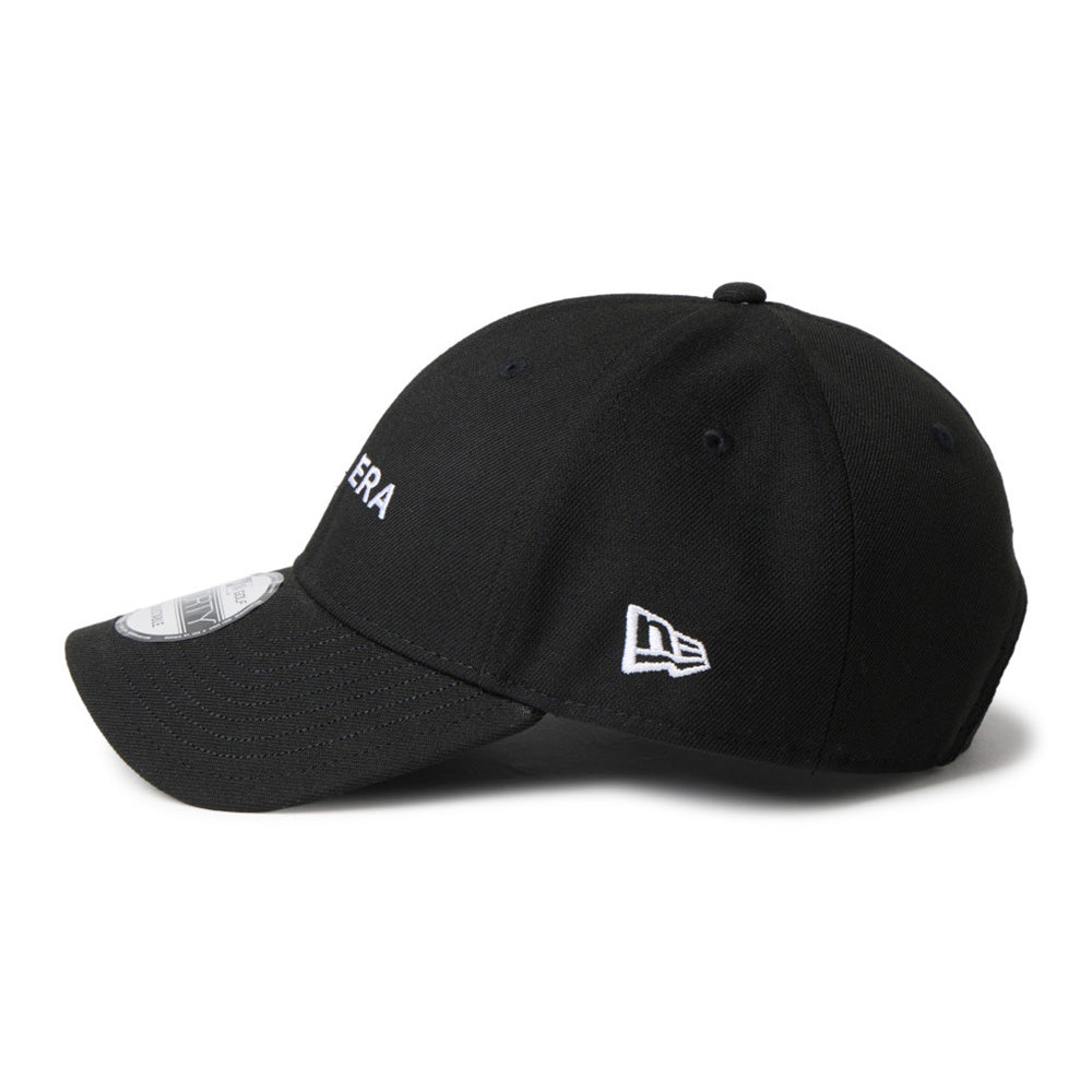 New Era Wordmark Golf Black 9FORTY Velcro Strap Adjustable Cap