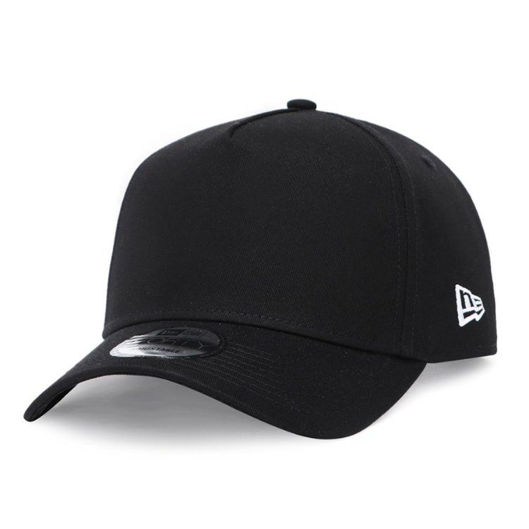 New Era Plains Black 9FORTY D-Frame Cap (ESSENTIAL)