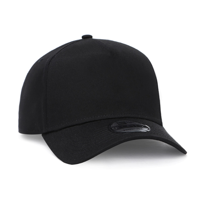 New Era Plains Black 9FORTY D-Frame Cap (ESSENTIAL)