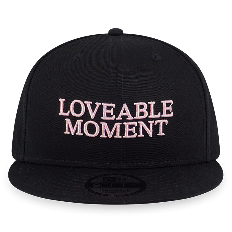 New Era My Valentine Script Black 9FIFTY Snapback Cap