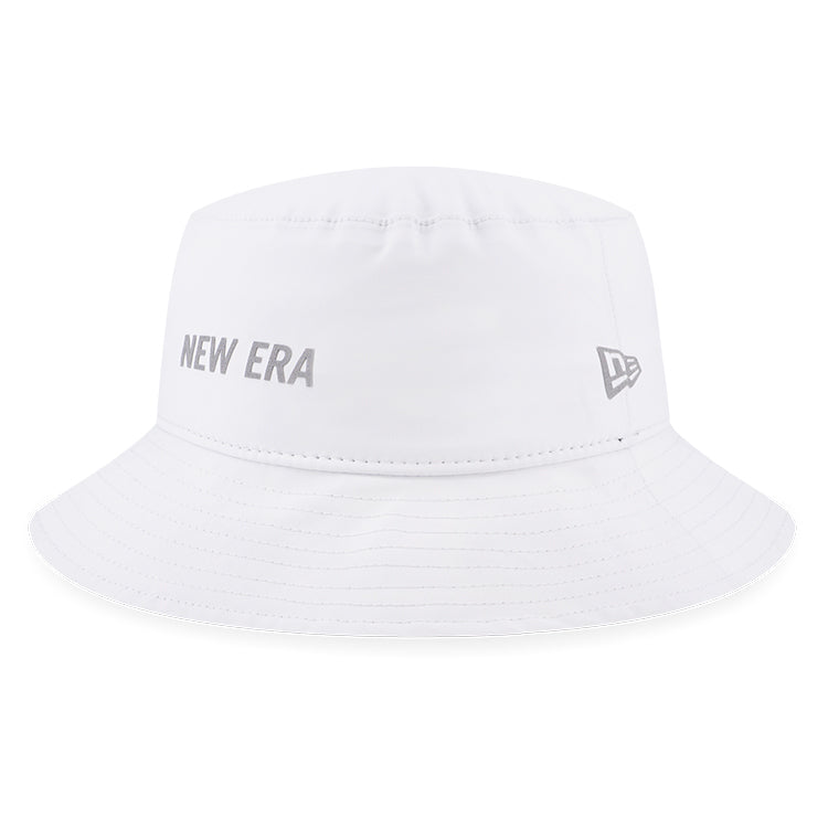 New Era Wordmark Gore-Tex Outdoor Waterproof White Adventure Bucket Hat