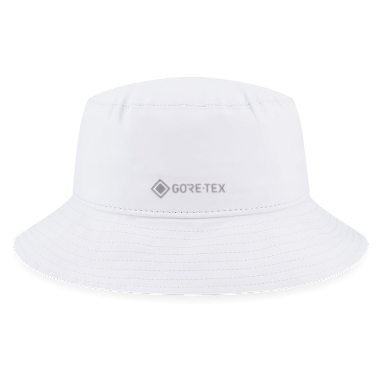 New Era Wordmark Gore-Tex Outdoor Waterproof White Adventure Bucket Hat