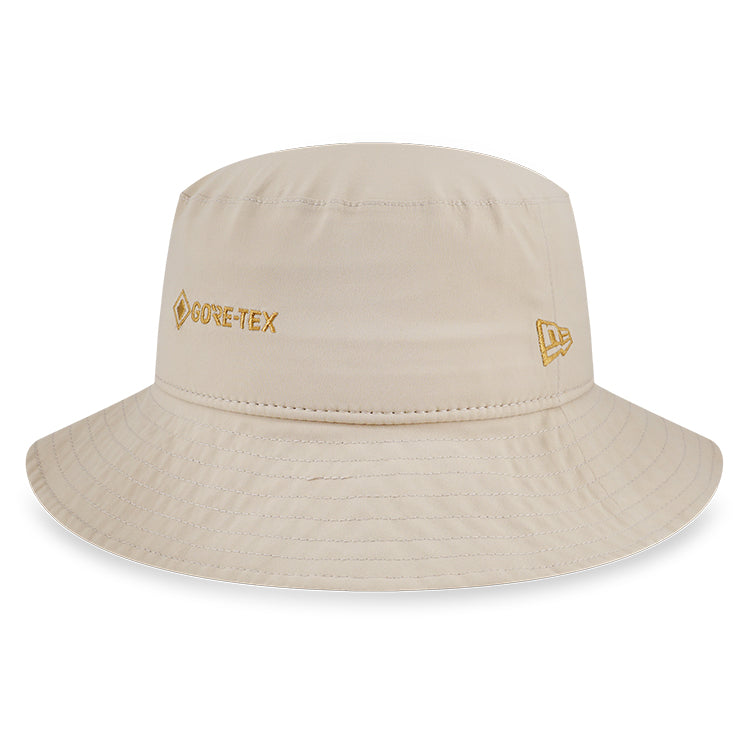 New Era Wordmark Gore-Tex Outdoor Waterproof Beige Adventure Lite Bucket Hat