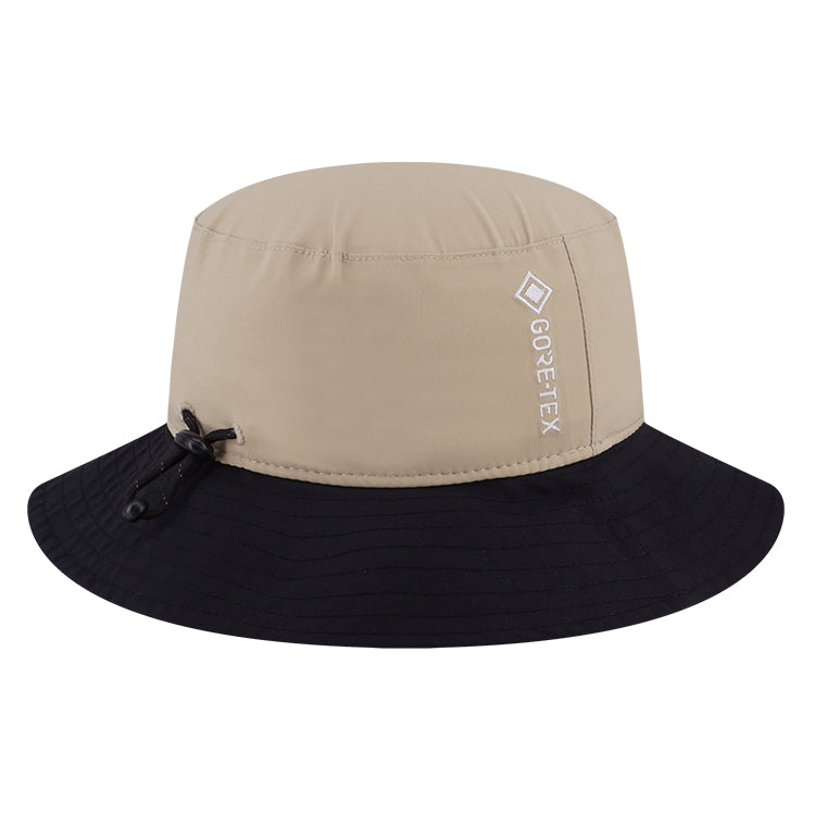 New Era Gore-Tex Two Tone Black Beige Adventure Lite Bucket Hat