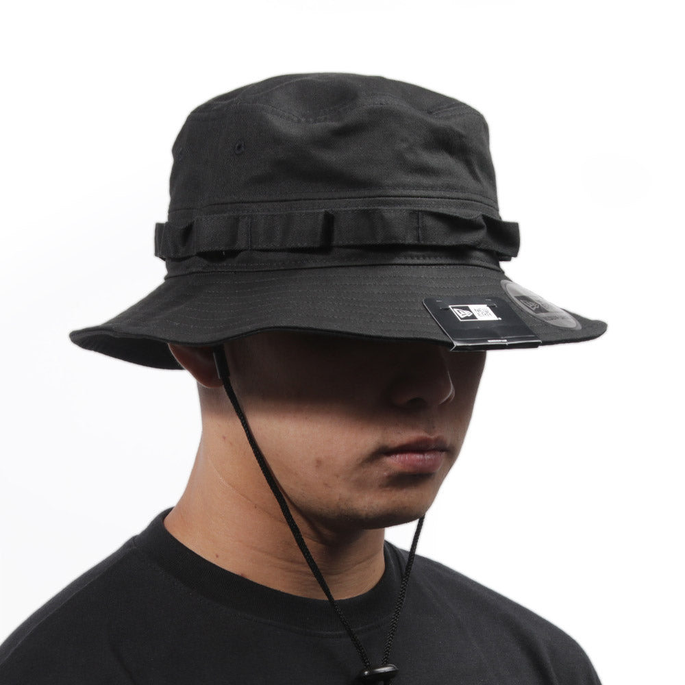 New Era Basic Item New Edition Black Adventure Bucket Cap (ESSENTIAL)