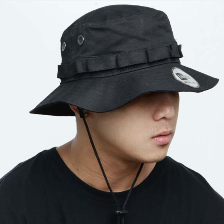 New Era Basic Item New Edition Black Adventure Bucket Cap (ESSENTIAL)