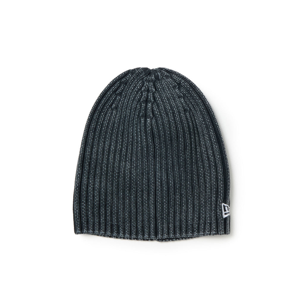 New Era Wash Black Knit Beanie
