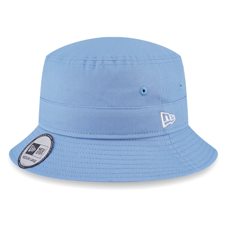 New Era Plain Caroline Blue Strap Bucket Hat