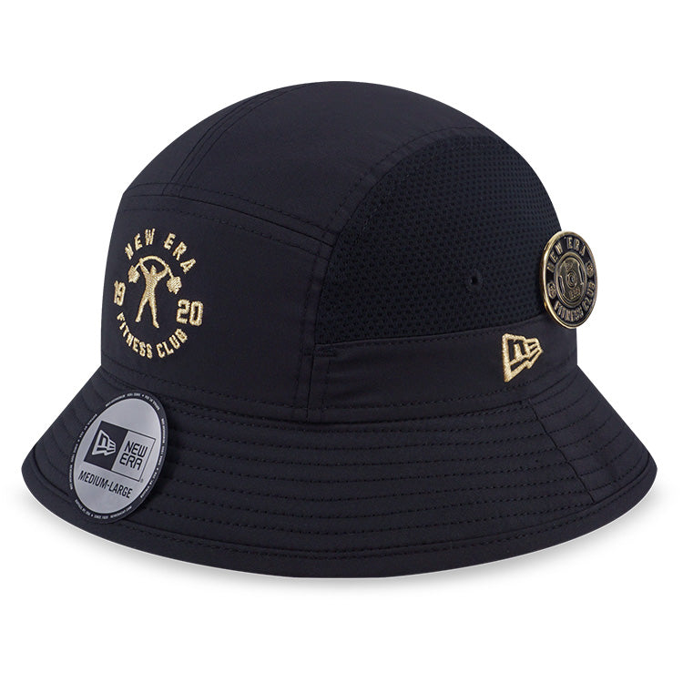 New Era Morning Club Fitness Club Black Sports Bucket Hat