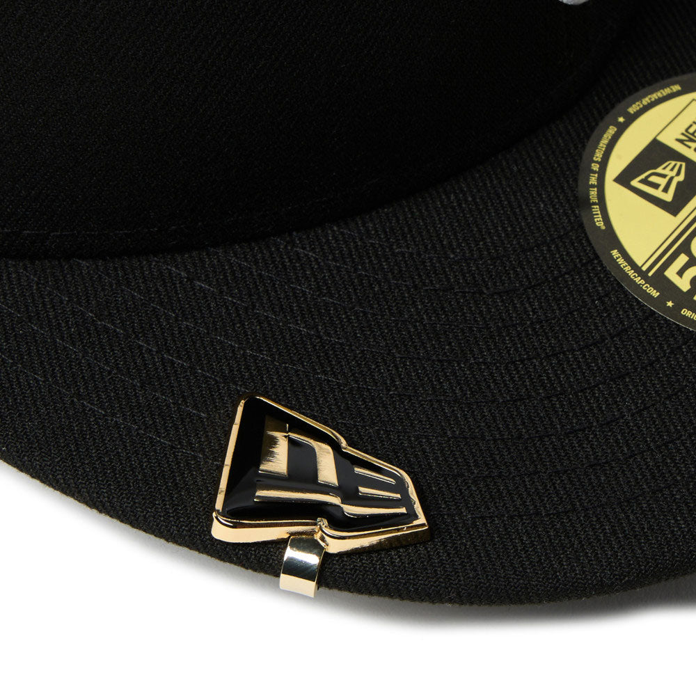 New Era Gold Cap Bite Flag