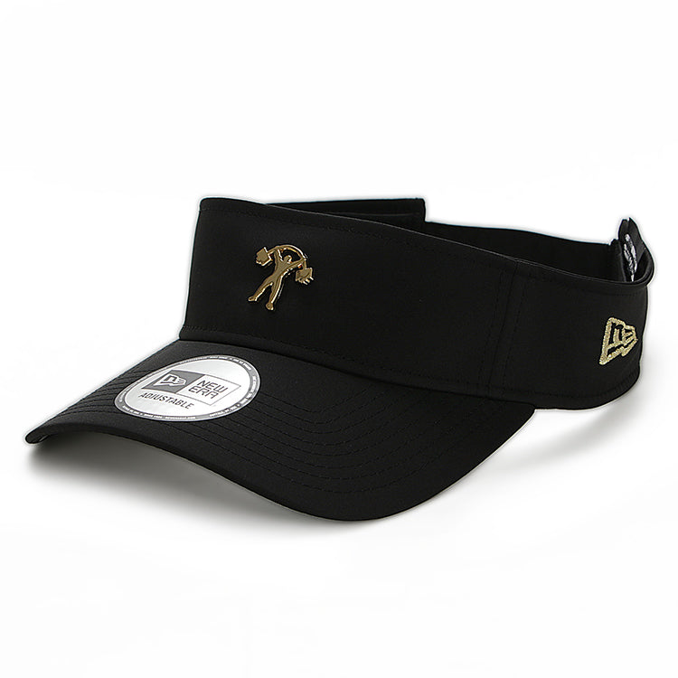 New Era Morning Club Black Visor Cap