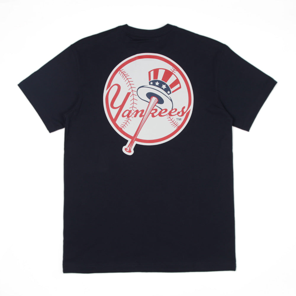 New Era New York Yankees MLB Heritage Navy Short Sleeve T-Shirt