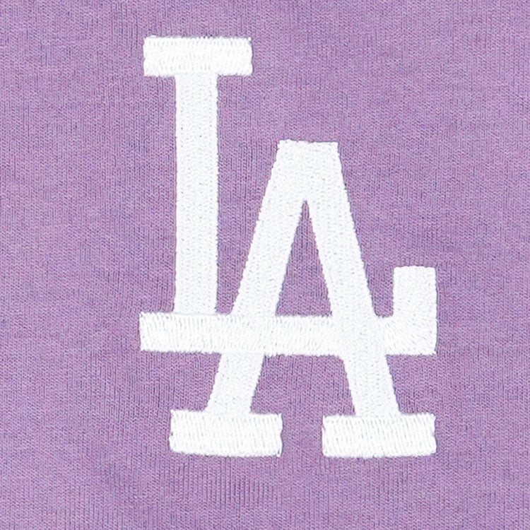 Los Angeles Dodgers MLB Color Era Purple Dusk  Women Crop Top Tee