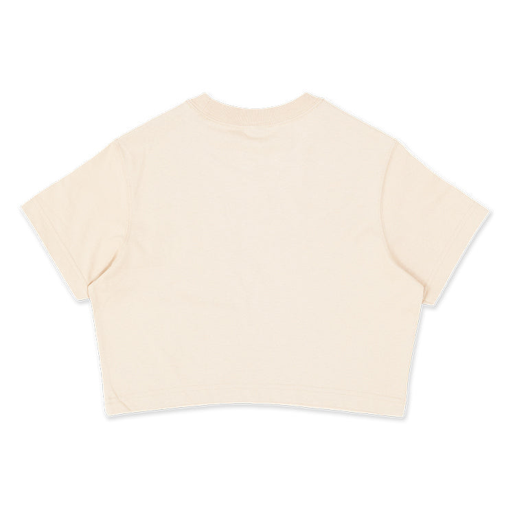 Los Angeles Dodgers MLB Color Era Oat Milk Women Crop Top Tee