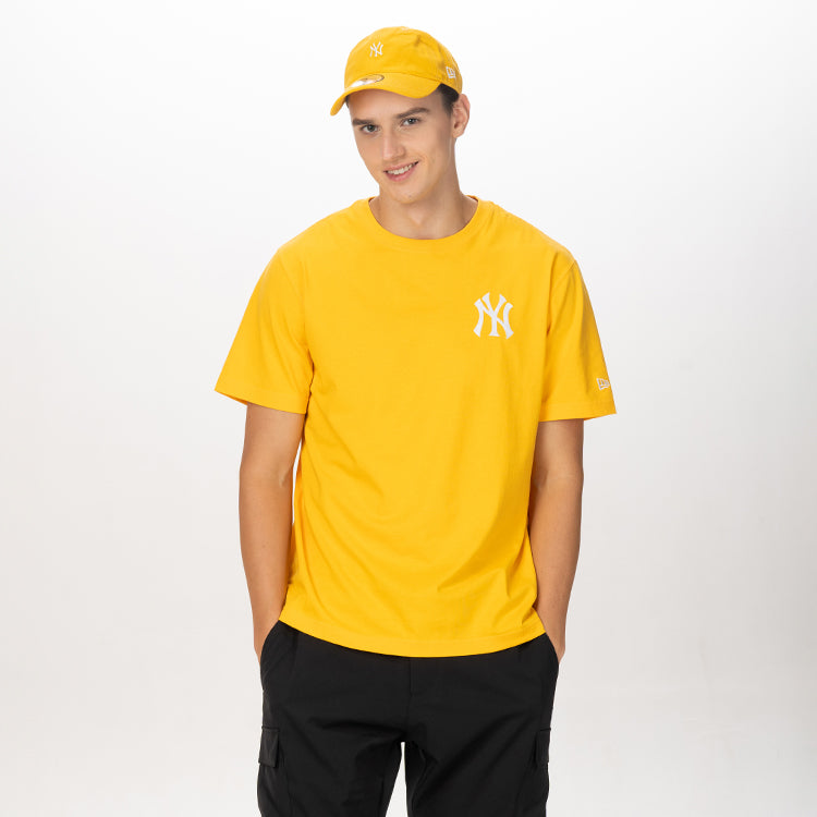 New York Yankees MLB Color Era Mellow Yellow Short Sleeve T-shirt