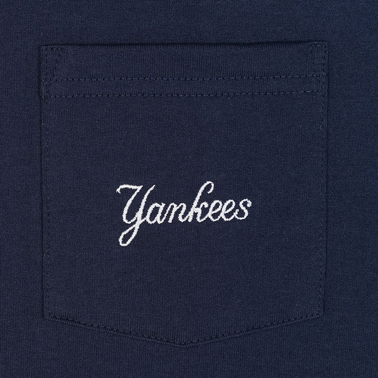 New York Yankees MLB Animal Paisley Navy Short Sleeve T-Shirt