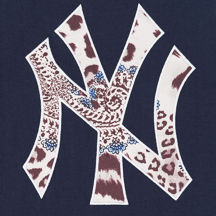 New York Yankees MLB Animal Paisley Navy Short Sleeve T-Shirt