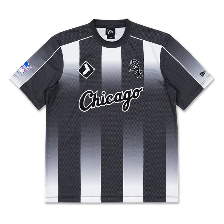 Chicago White Sox MLB Soccer Black White Jersey Shirt