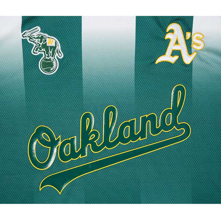 Oakland Athletics MLB Soccer Dark Green White Jersey Shirt