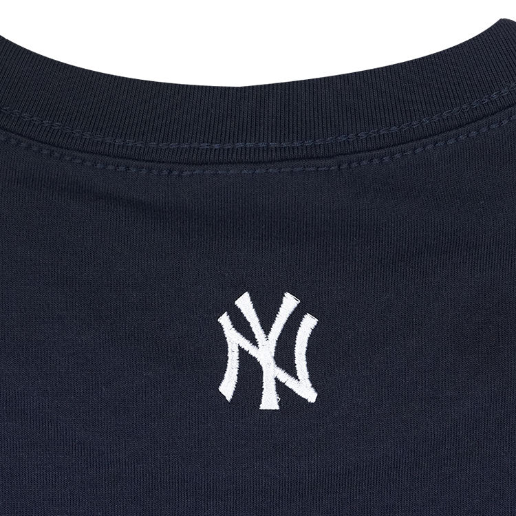 New York Yankees MLB Speech Bubbles Navy Short Sleeve T-Shirt