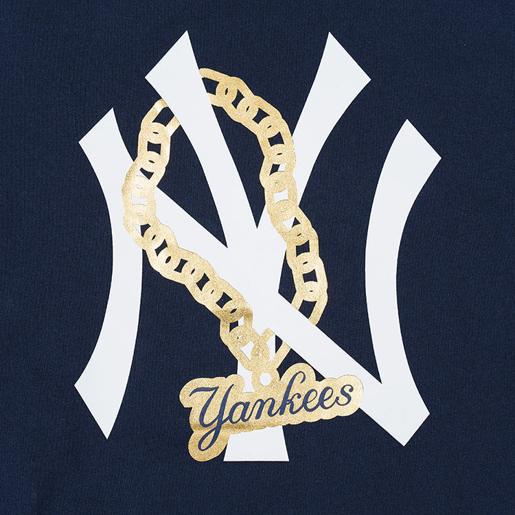 New Era New York Yankees MLB Chain Navy Short Sleeve T-Shirt