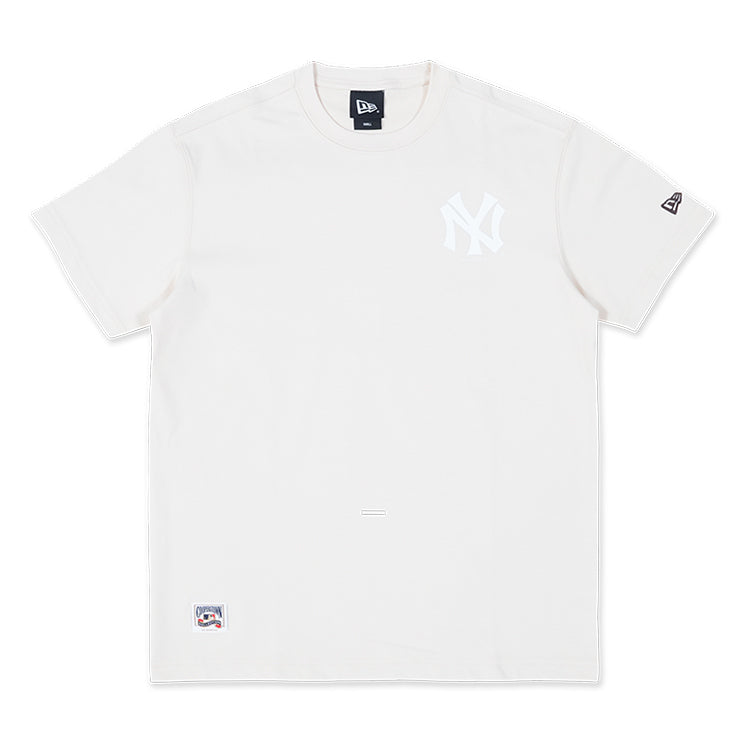 New York Yankees MLB Cooperstown Coconut Light Cream Short Sleeve T-Shirt