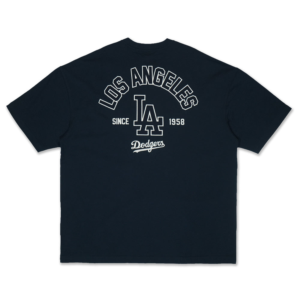New Era Los Angeles Dodgers Arch Oceanside Blue Oversized COOLERA Short Sleeve T-Shirt