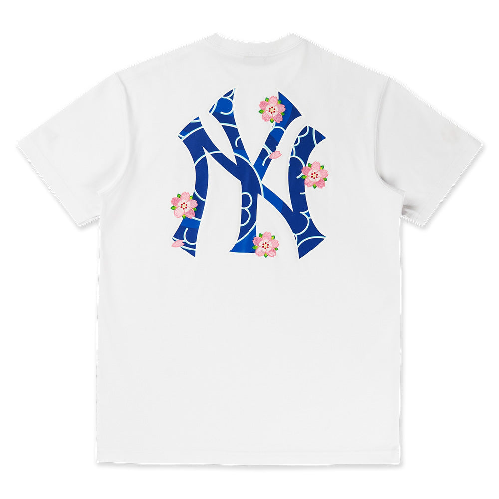 New Era New York Yankees Sakura Pack SS26 White COOLERA Short Sleeve T-Shirt