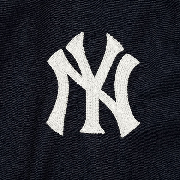 New York Yankees MLB Coach Jacket Navy