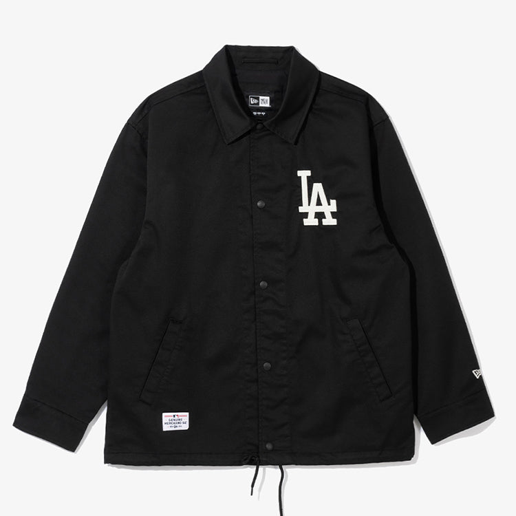 Los Angeles Dodgers MLB Coach Jacket Black