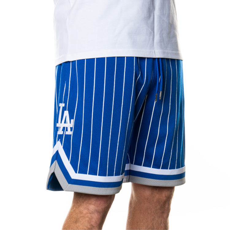 Los Angeles Dodgers MLB West Coast Bright Blue Mesh Shorts