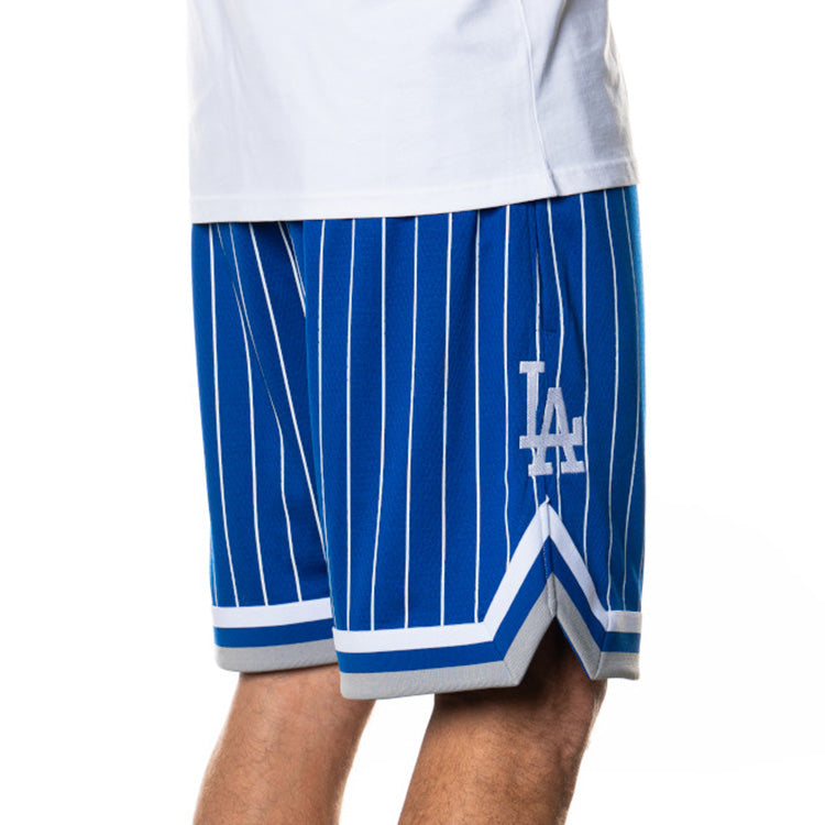 Los Angeles Dodgers MLB West Coast Bright Blue Mesh Shorts