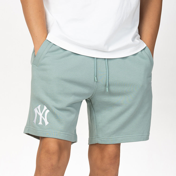 New York Yankees MLB Color Era Beach Kiss Blue Knit Shorts