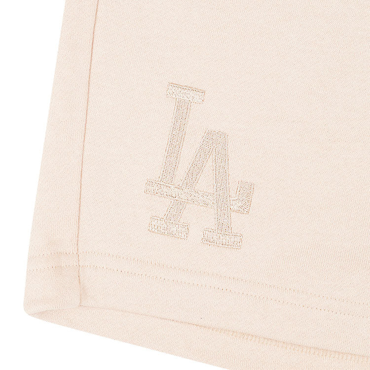 Los Angeles Dodgers MLB Color Era Oat Milk Knit Shorts