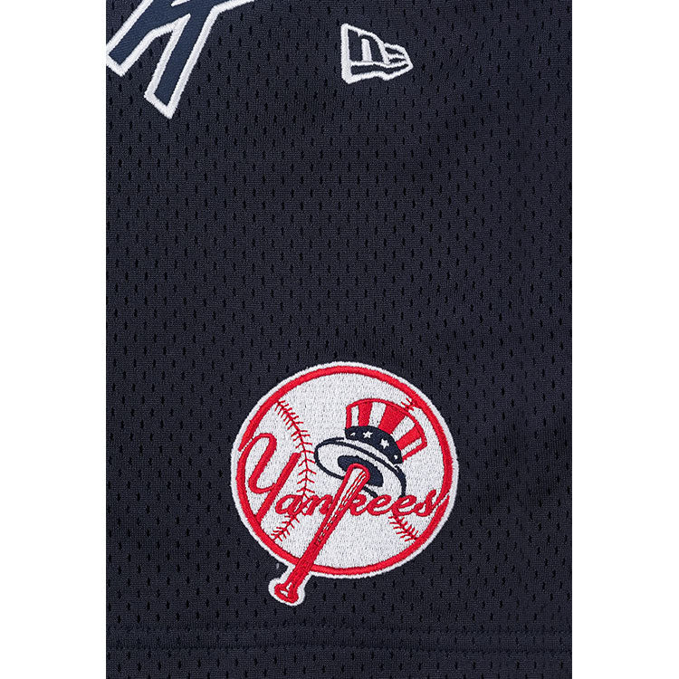 New York Yankees MLB Soccer Navy Mesh Shorts