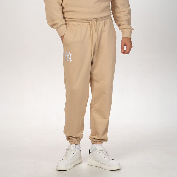 New York Yankees MLB Color Era Oat Milk Knit Pants