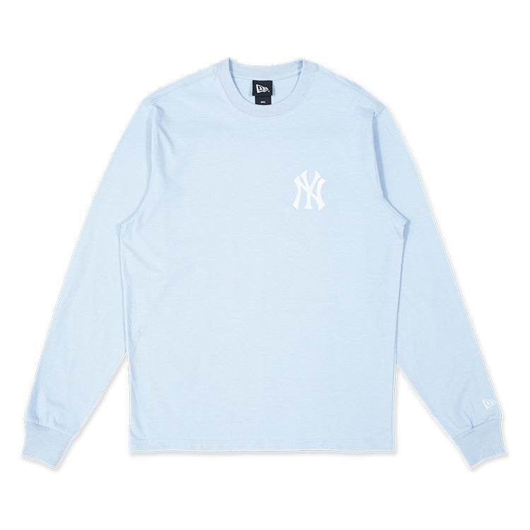 New York Yankees MLB Color Era Soft Blue Long Sleeve T-Shirt